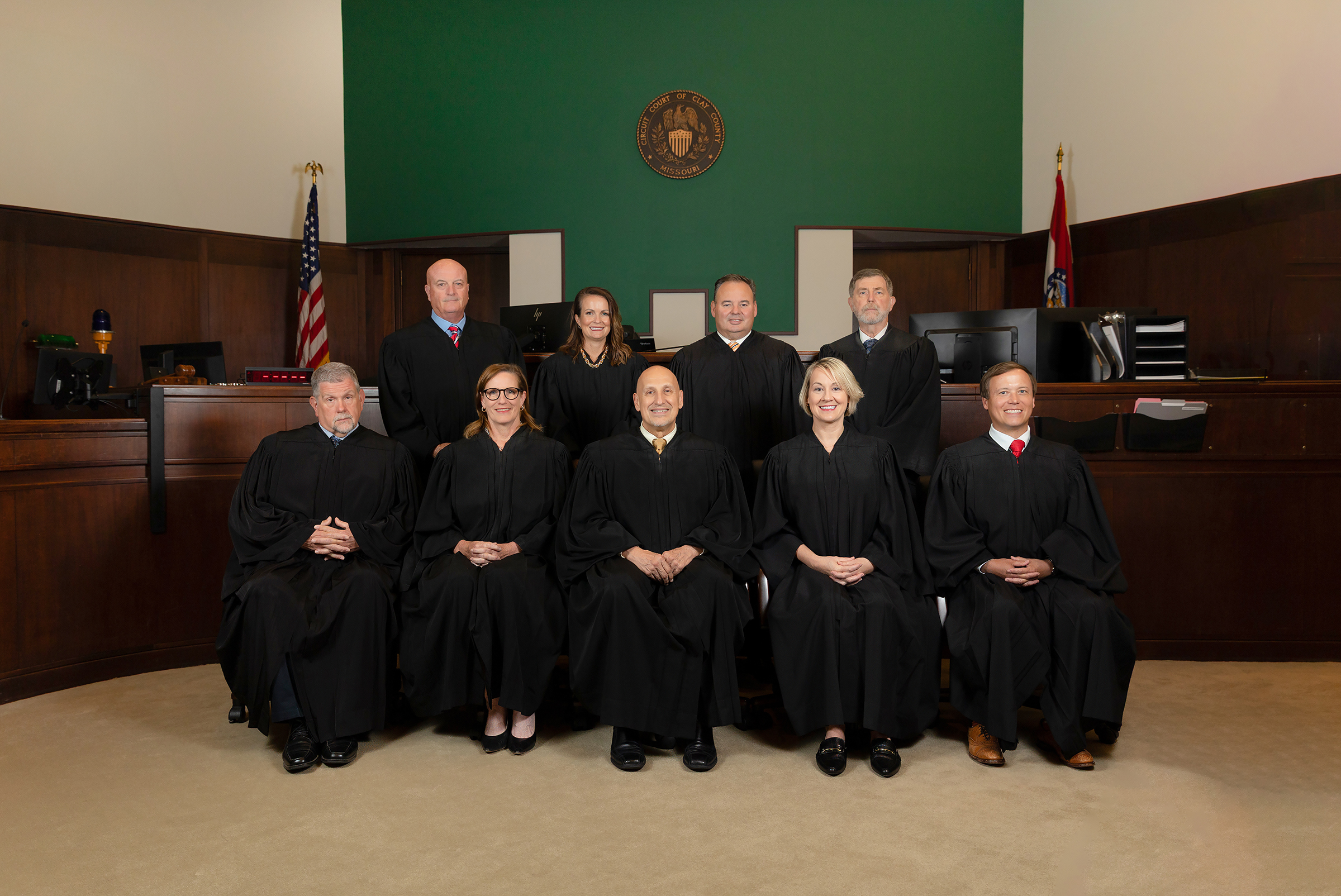 Group photo of the Judges of 7th Judicial Circuit Court.